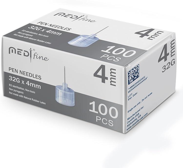 Medt®fine Insulin Pen Needles 32G 4mm
