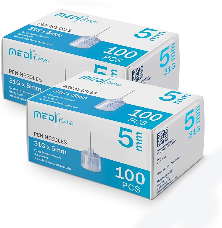 Medt®fine Insulin Pen Needles 31G 5mm