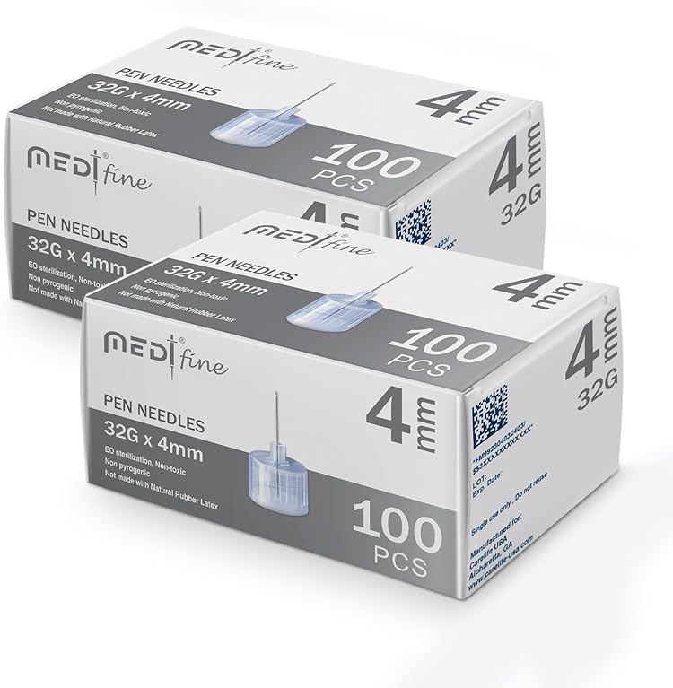 Medt®fine Insulin Pen Needles 32G 4mm