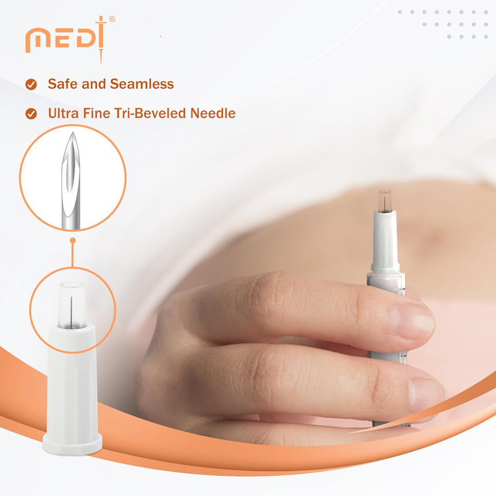 Medt® Fine Safety Insulin Pen Needles