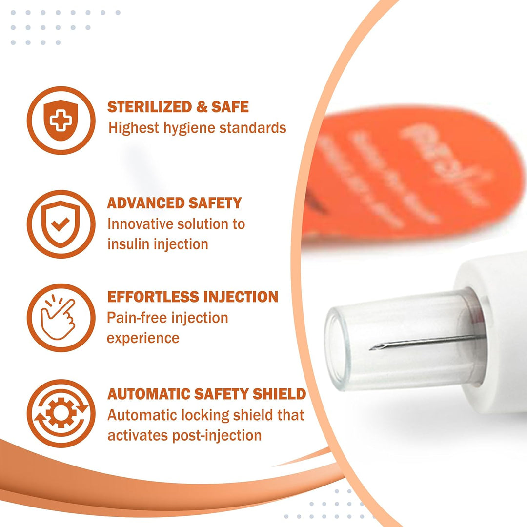 Medt® Fine Safety Insulin Pen Needles
