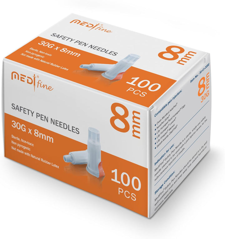 Medt® Fine Safety Insulin Pen Needles