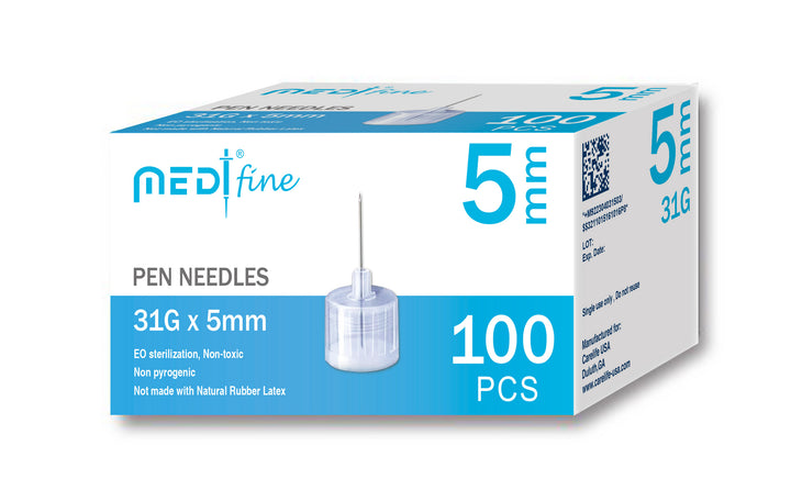 Medt®fine Insulin Pen Needles 31G 5mm