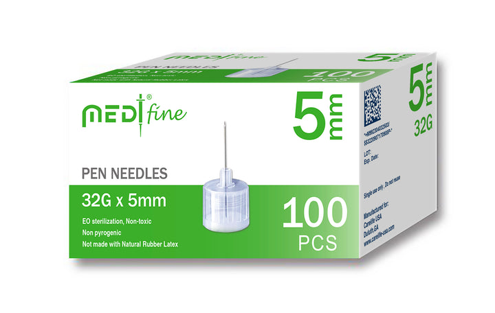 Medt®fine Insulin Pen Needles 32G 5mm